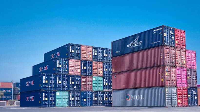 Photo Shipping container