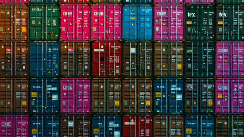 Photo Shipping container