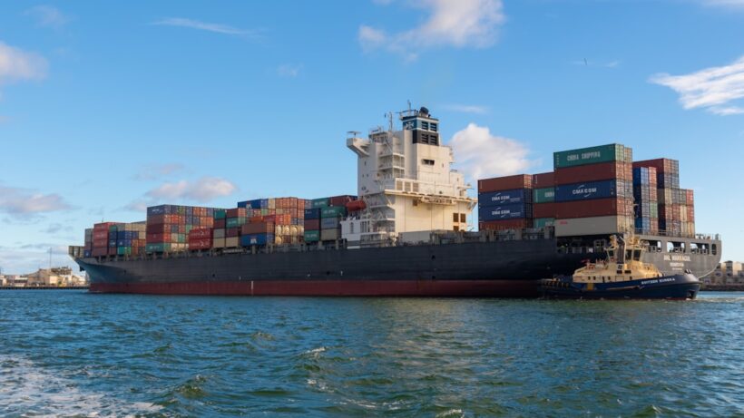 Photo Shipping container