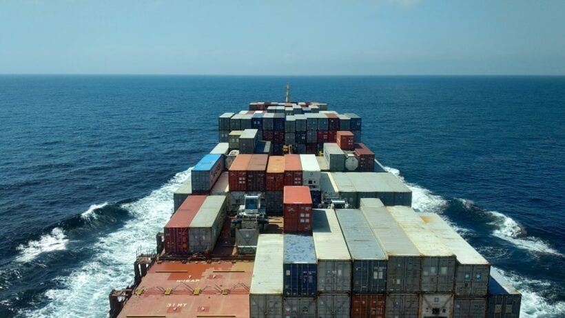 Photo Shipping container