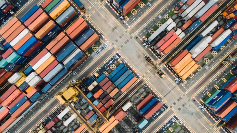 Photo Shipping container